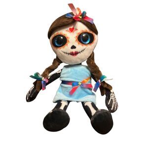Day of the Dead XOXO Plush Doll Deborah Wishpets Plush Skeleton Halloween